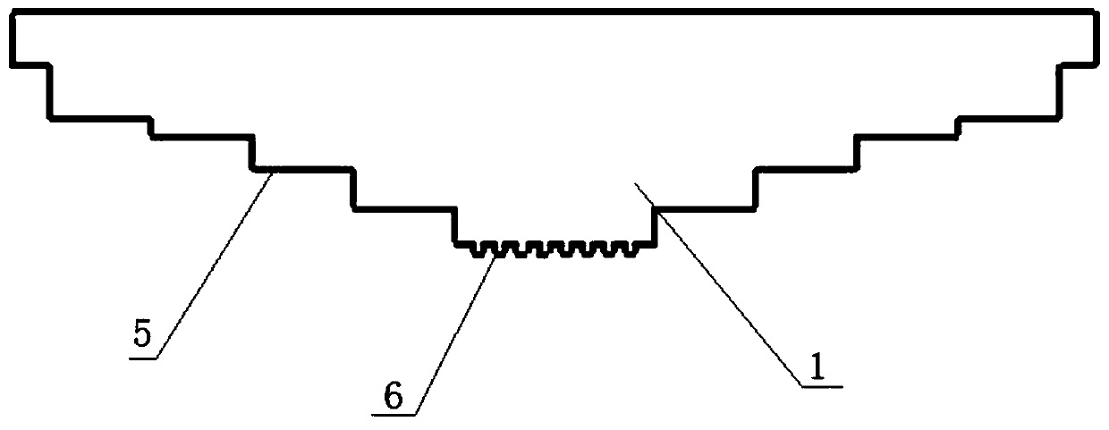 Metal diaphragm slotting loading circular waveguide circular polarizer