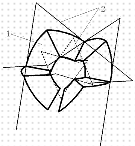 Openable house cover with transverse double-ring space scissor type units