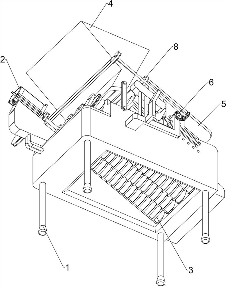 Corn husk stripping equipment for agriculture