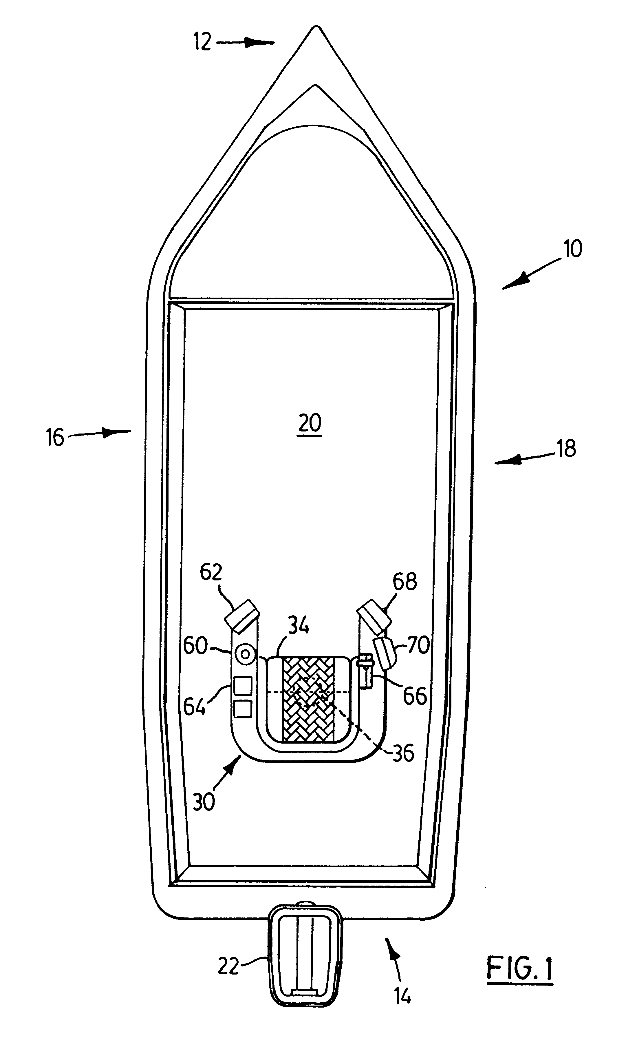 Control console and seating arrangement for motorized watercraft