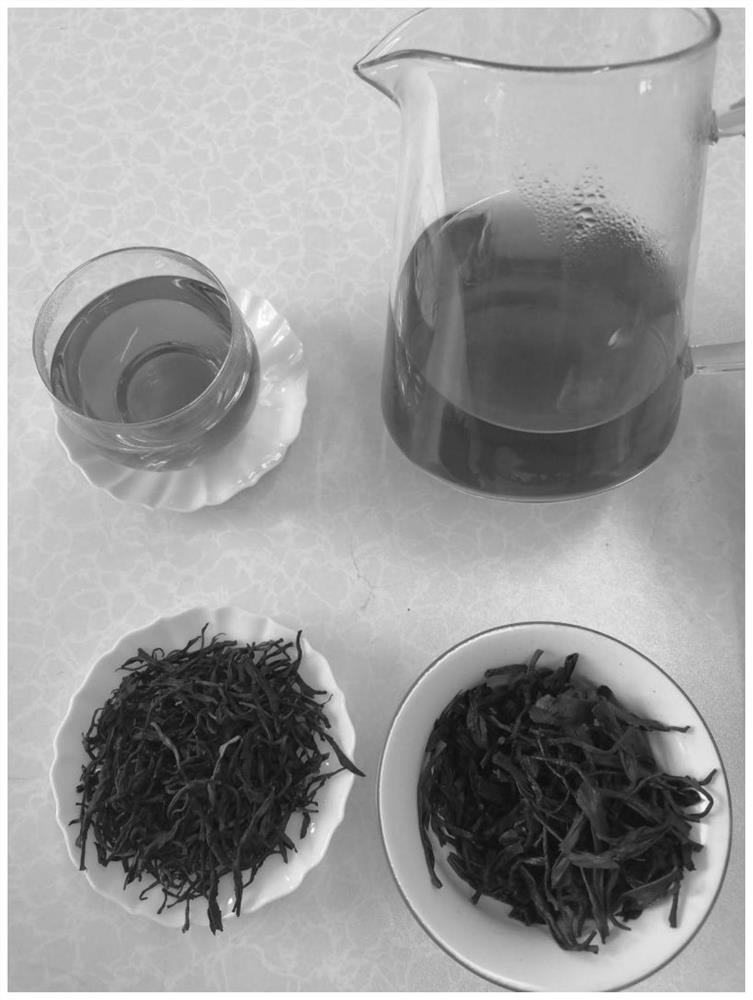 Method for processing cinnamon-flavored black tea from cinnamon bark