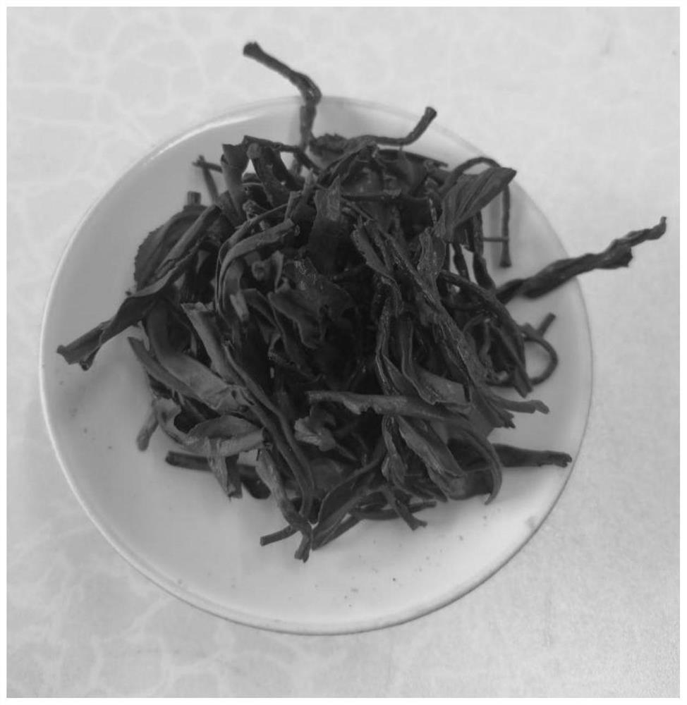 Method for processing cinnamon-flavored black tea from cinnamon bark