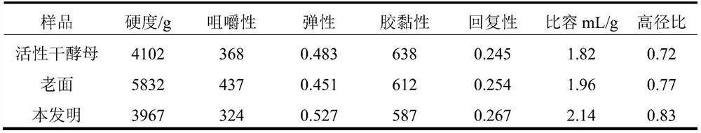 Method for producing whole wheat sour dough leavening agent by utilizing strain synergistic enzyme treatment technology