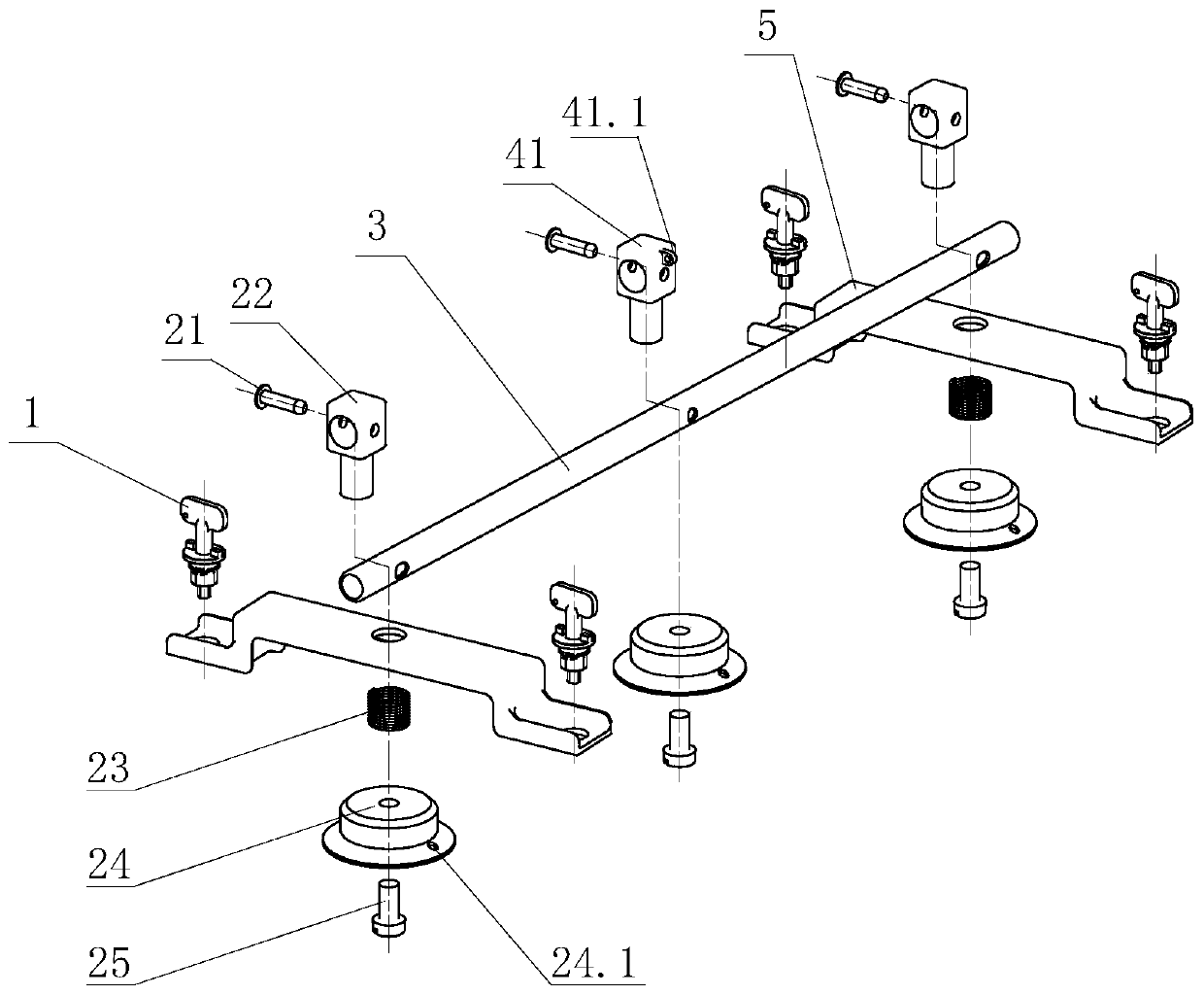 Machine body pressure sensor protection cover