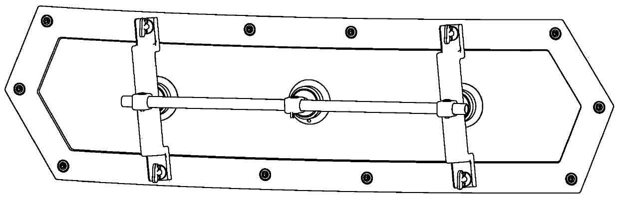 Machine body pressure sensor protection cover