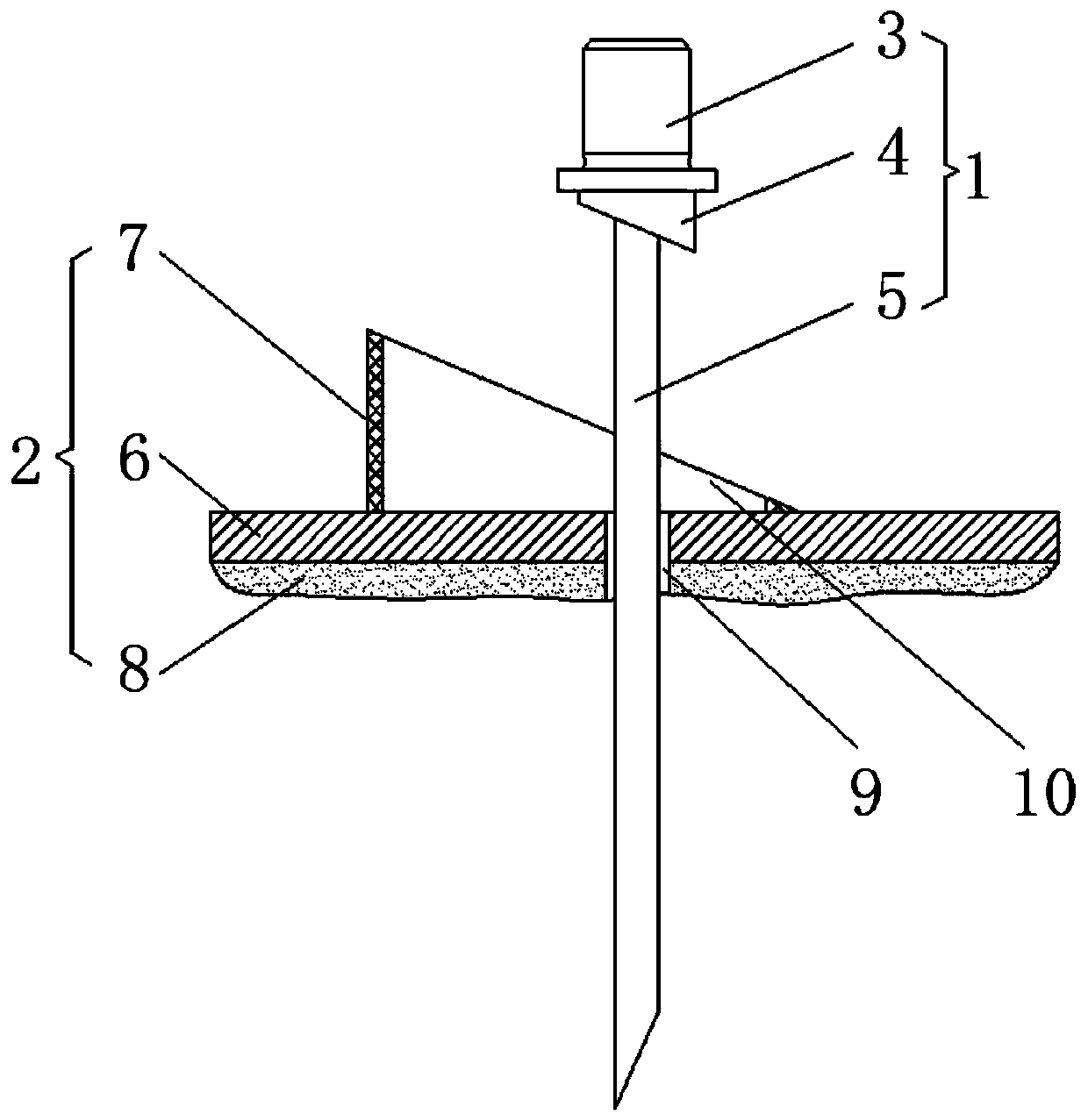 Anti-injury chest puncture device