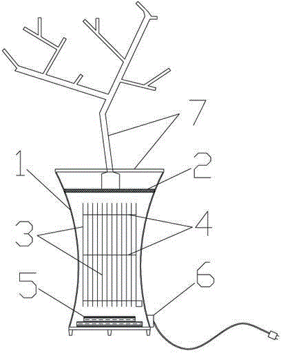 Carbon fiber convection electric heater