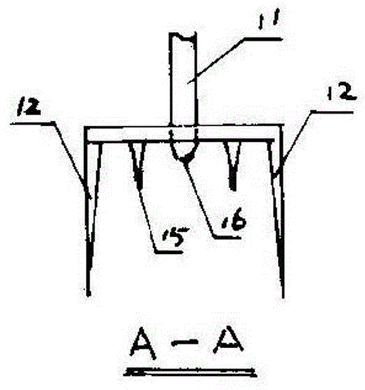 Multi-head trenching machine