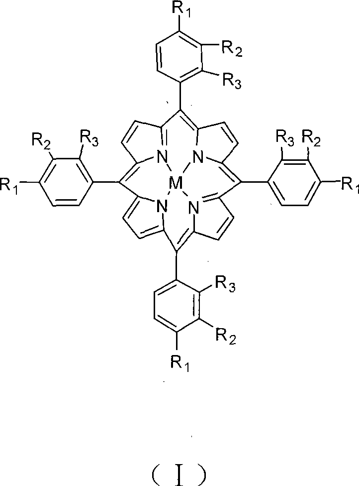 Method and equipment for preparing terephthalic acid by air oxidation of p-xylene