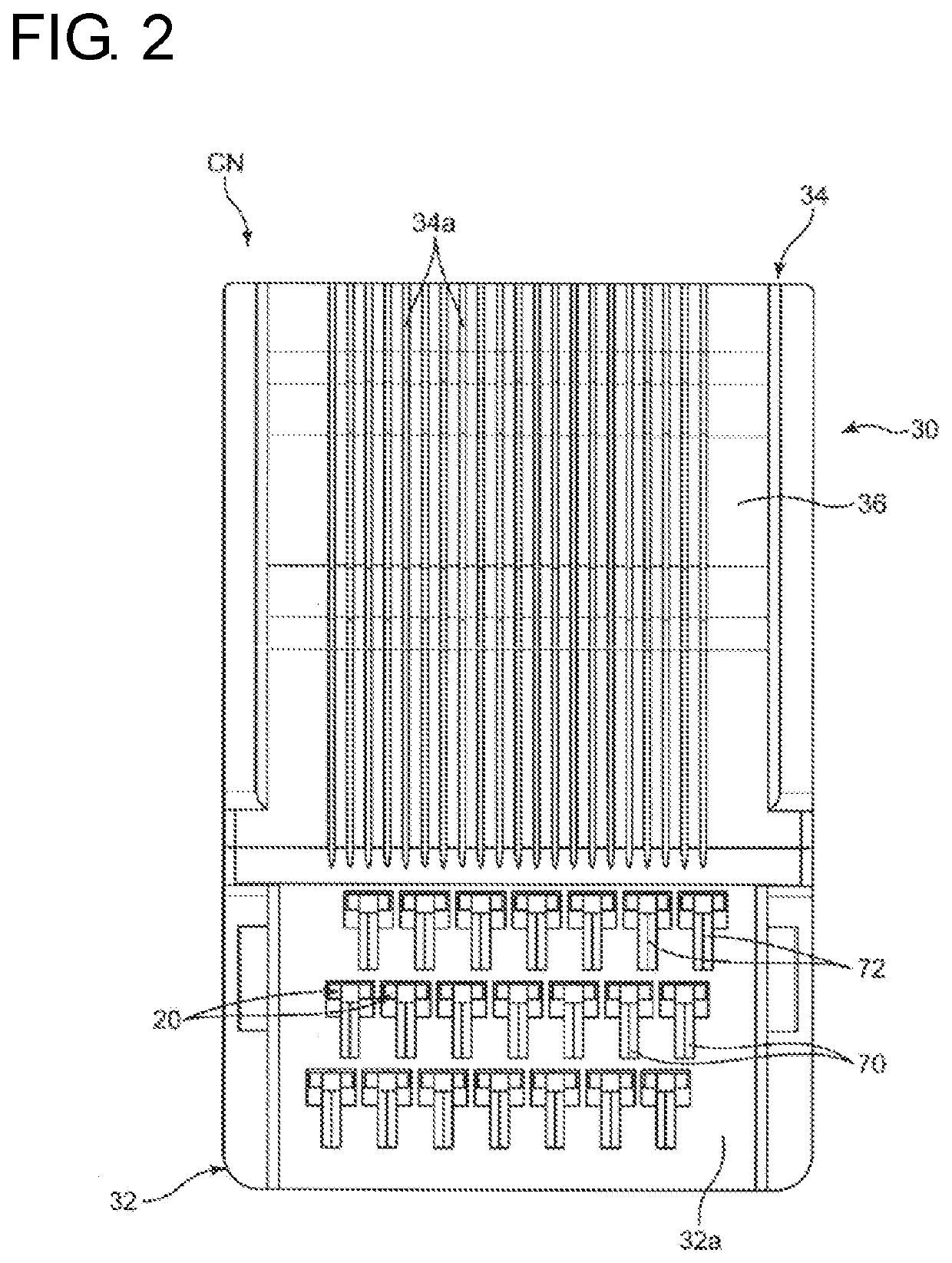 Connector and method for manufacturing electrical connection assembly provided with same