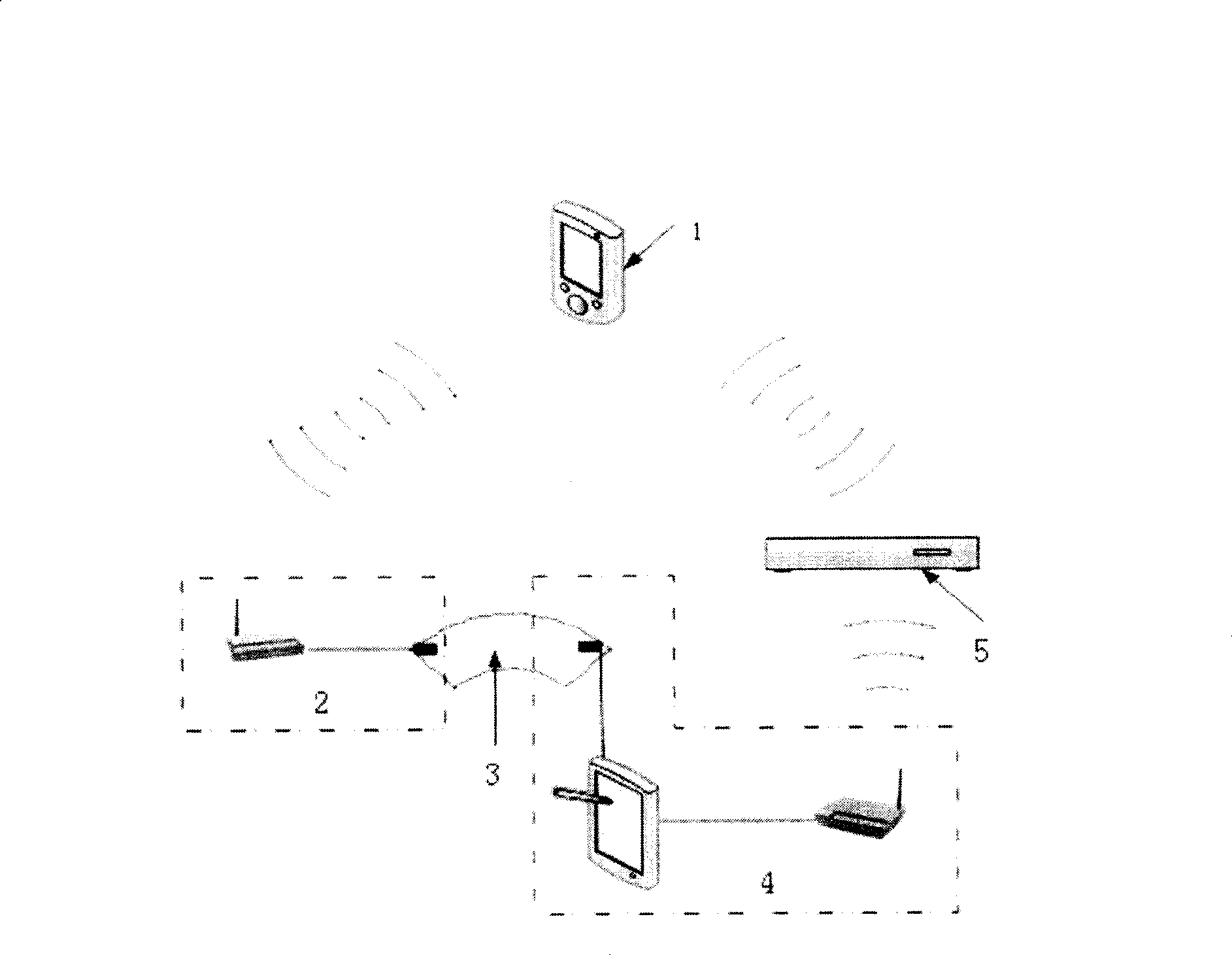 Brake friction plate abrasion degree monitoring system based on elastic wave and wireless network