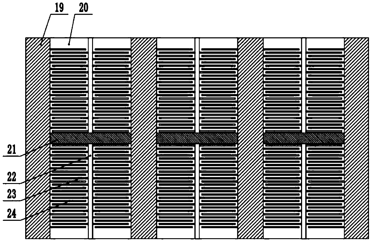 Hay feed cutting device