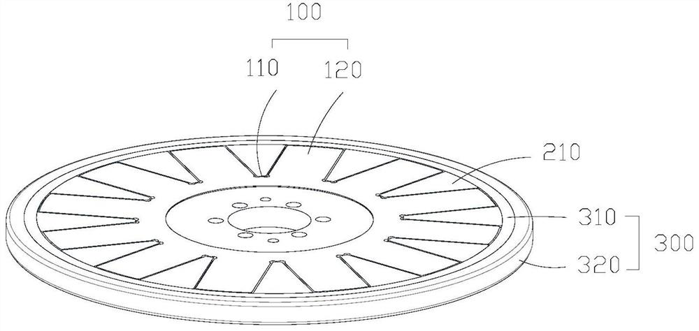 Forming method of disc type motor rotor