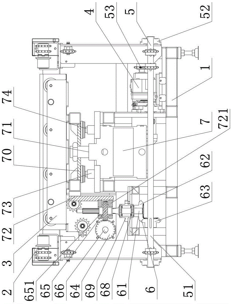 Reversing device and conveying system