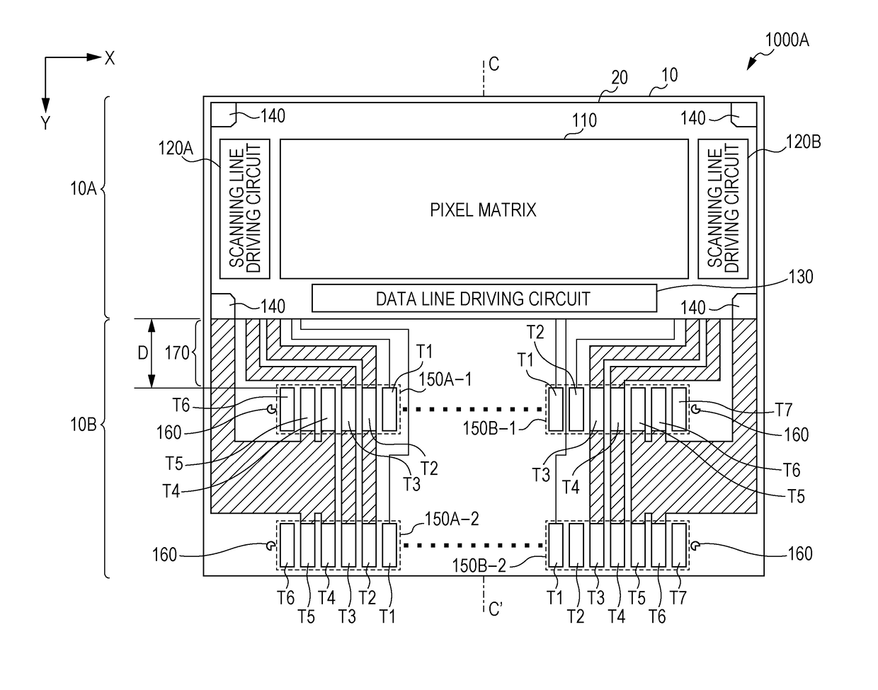 Electro-optical panel, electro-optical device, and electronic apparatus