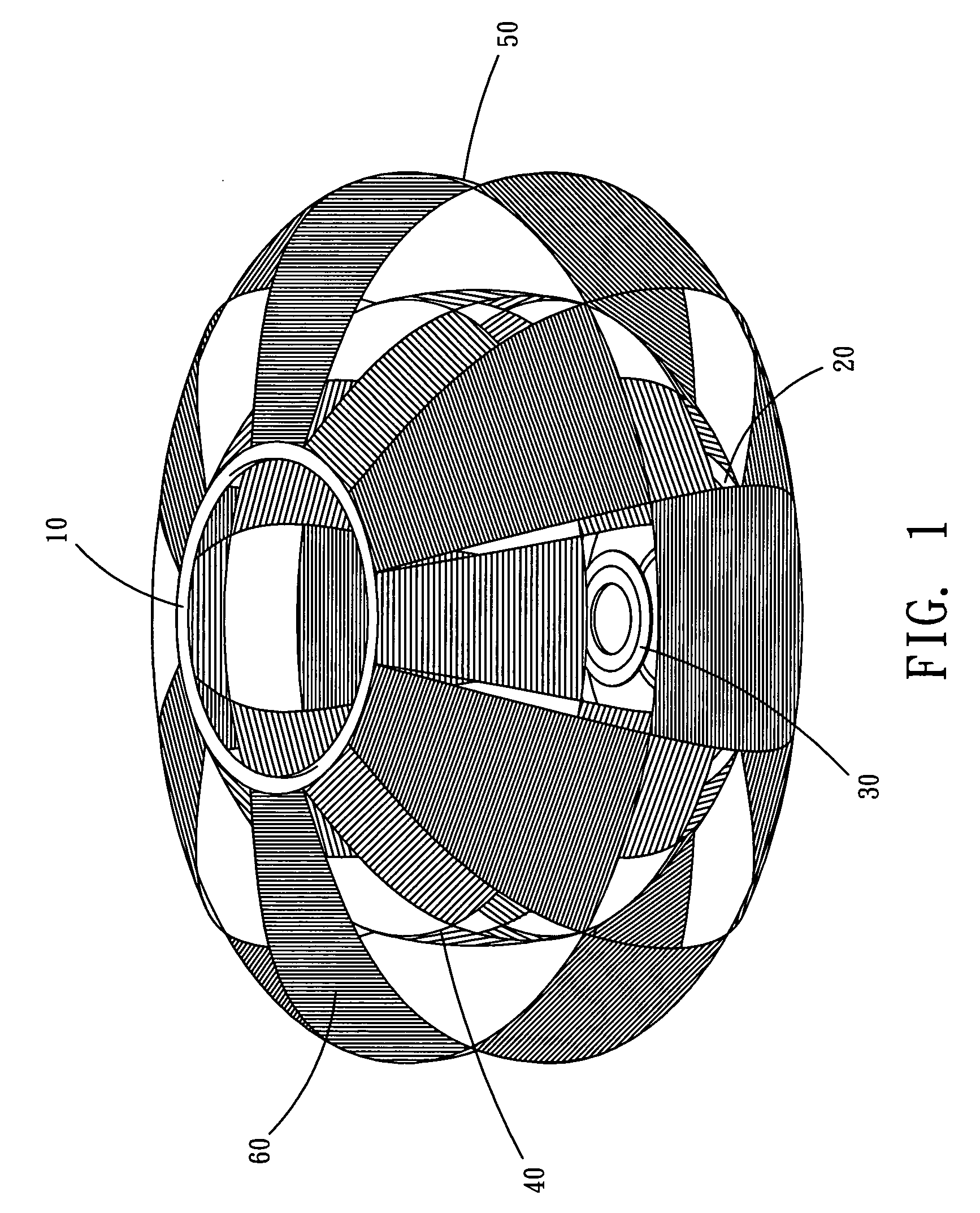 Lamp shade structure