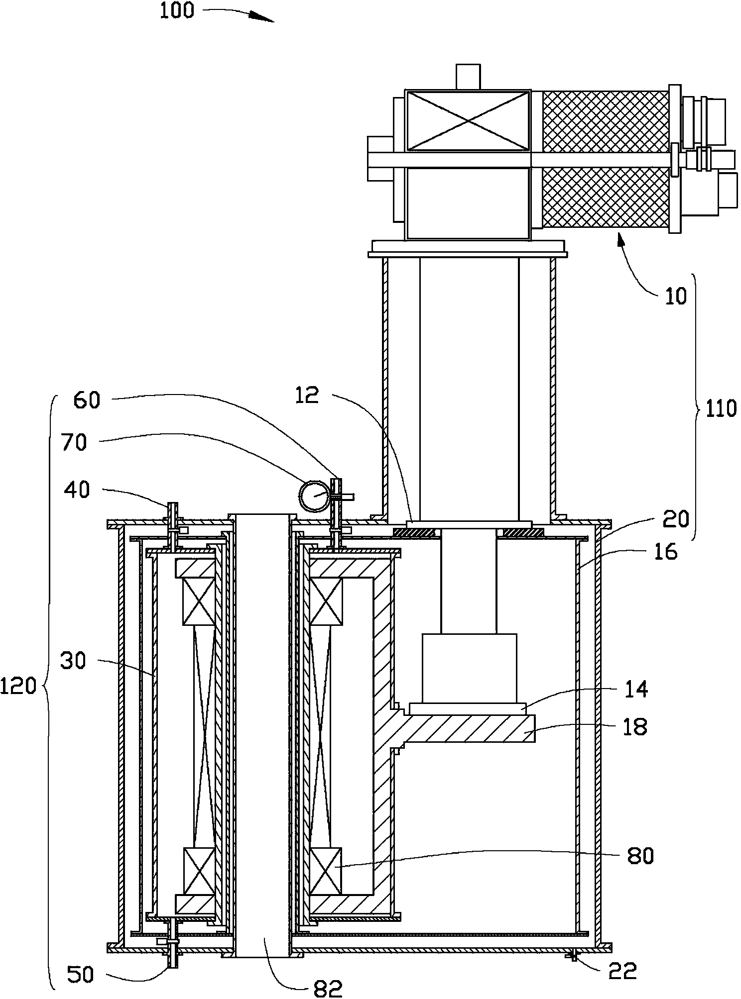 Refrigerating device and high-temperature superconducting magnet refrigerating device