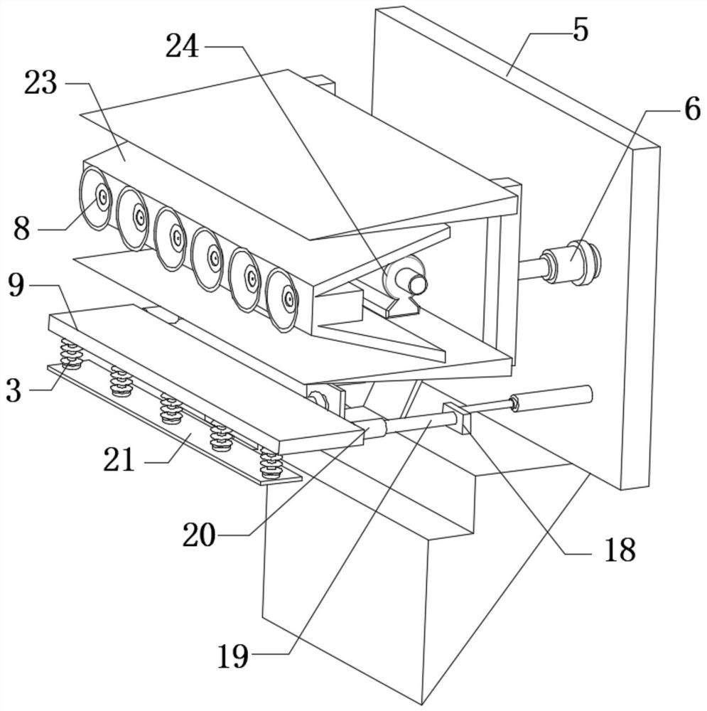 Positioning jig for 5G communication module manufacturing and use method thereof