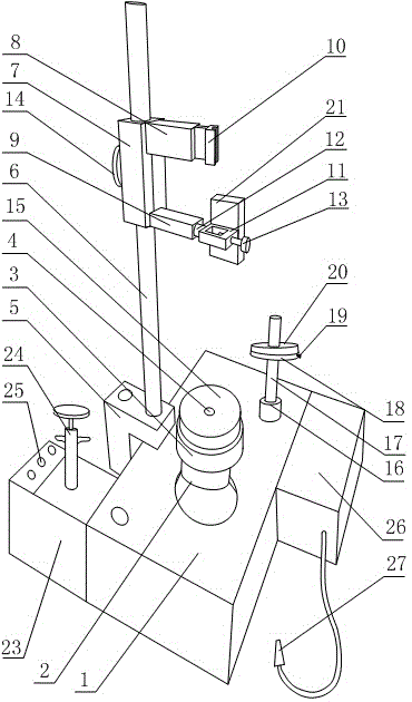Multipoint-supporting weld joint quick detection device of multiple kinds of electronic pipes
