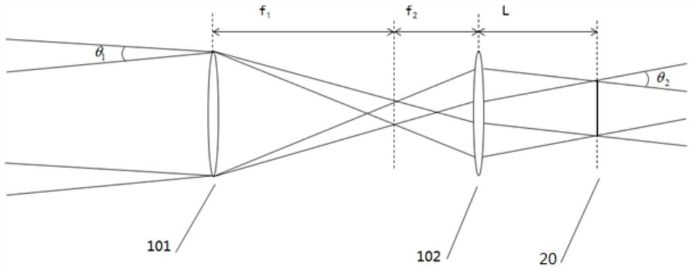 Laser receiving system and laser radar