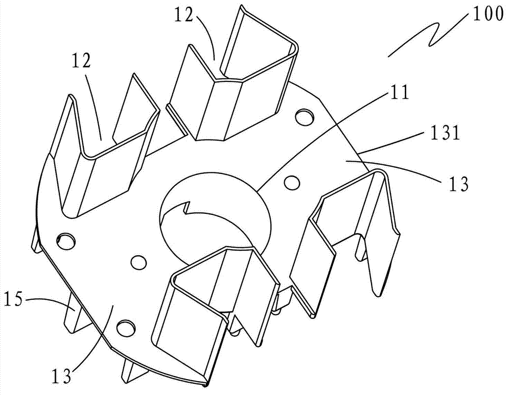 Salient pole type alternating current synchronous generator rotor bobbin