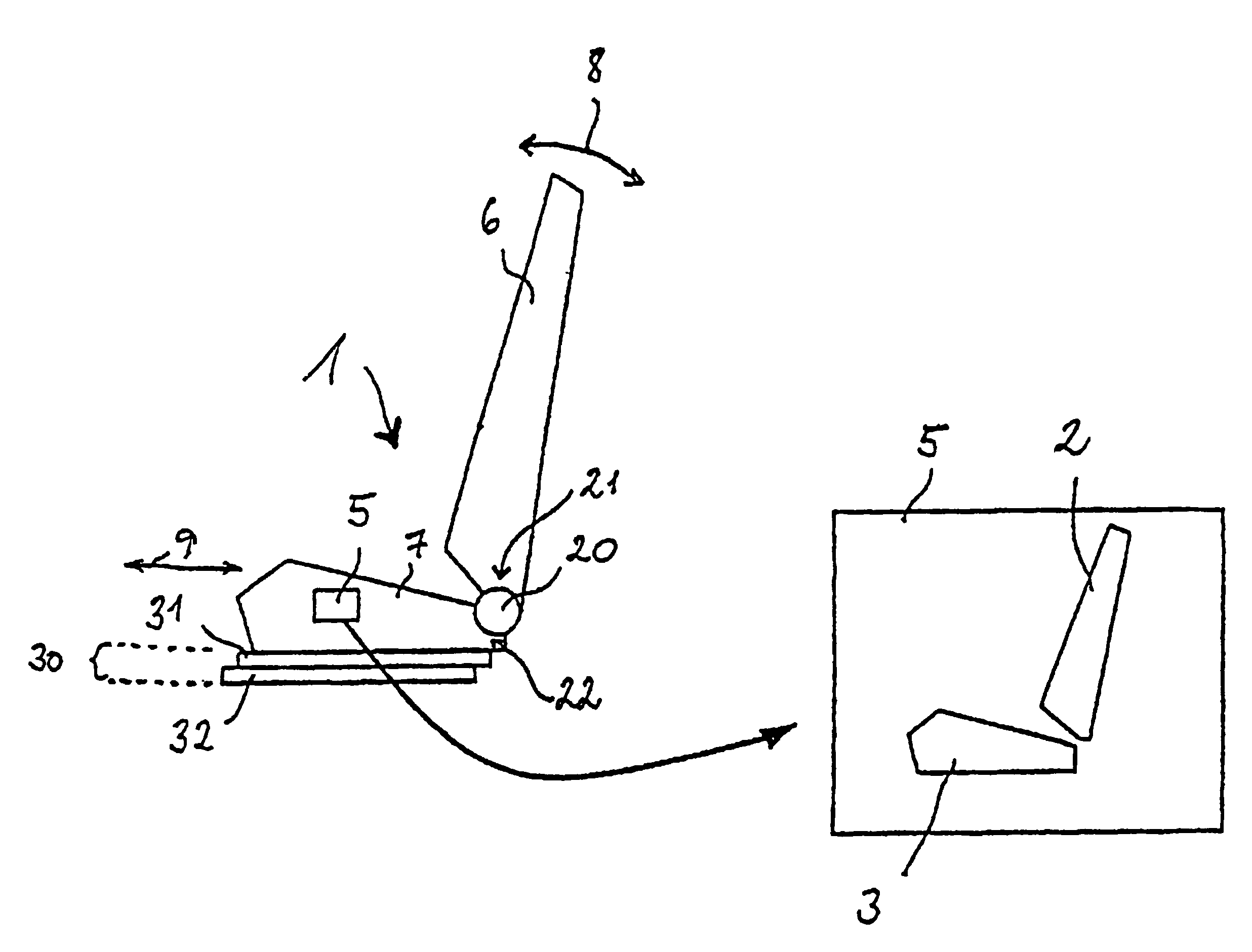 Vehicle seat adjusting mechanism