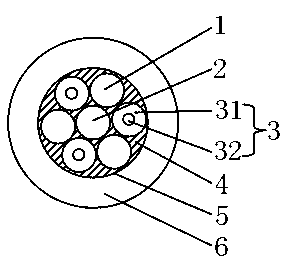 Optical cable for remote radio head and manufacturing method of optical cable
