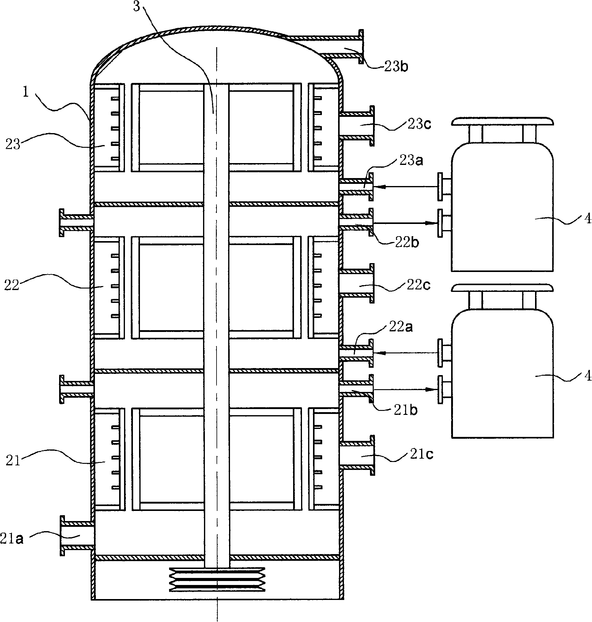 Screen grader having untwining function