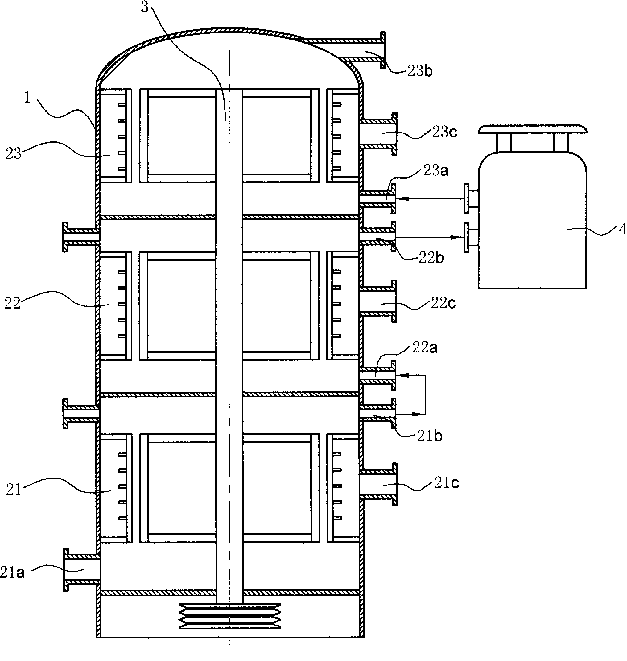 Screen grader having untwining function