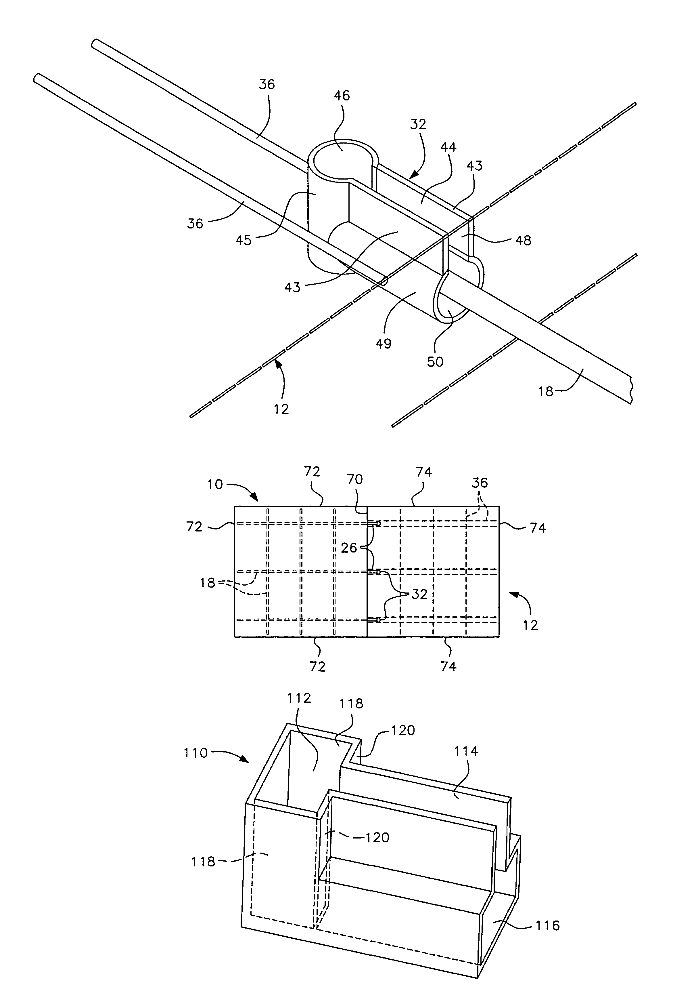 Precast concrete slab system and method therefor