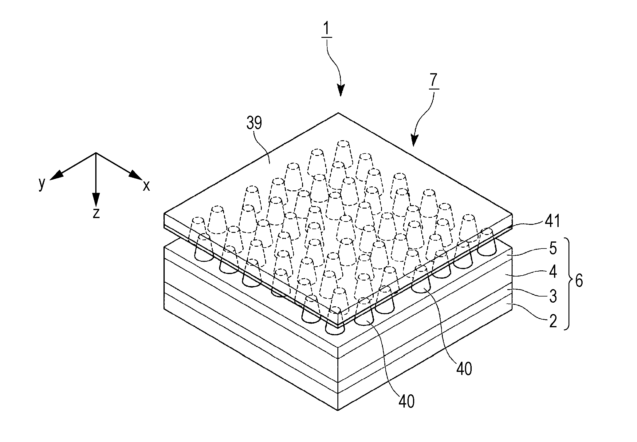 Light diffusion member, method of manufacturing same, and display device