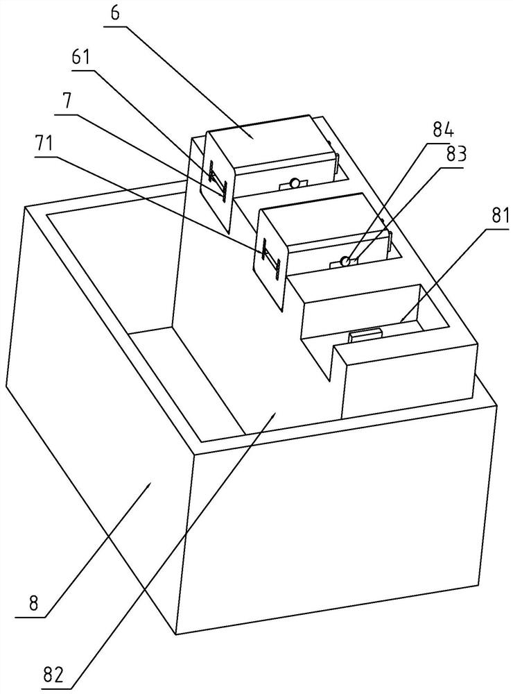 USB flash disk data destruction system, method and device