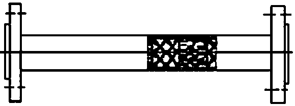 Disinfectant mixing device for supplementing residual chlorine between pipe networks