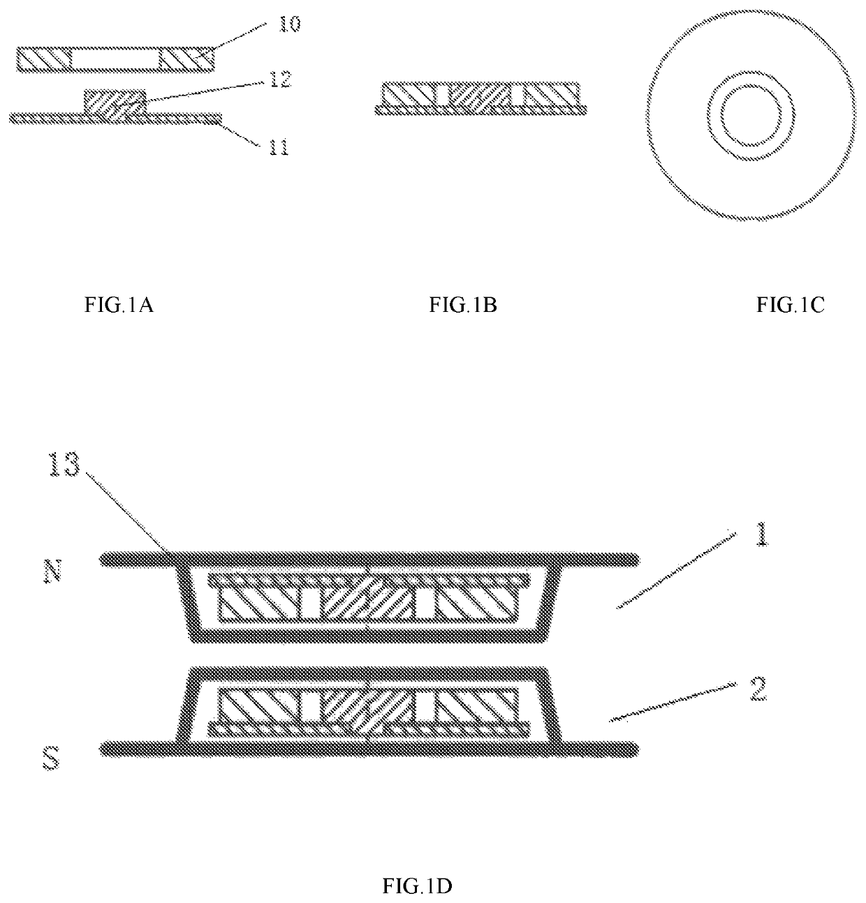 Magnetic self-zipping zipper with different magnetic pull-in forces