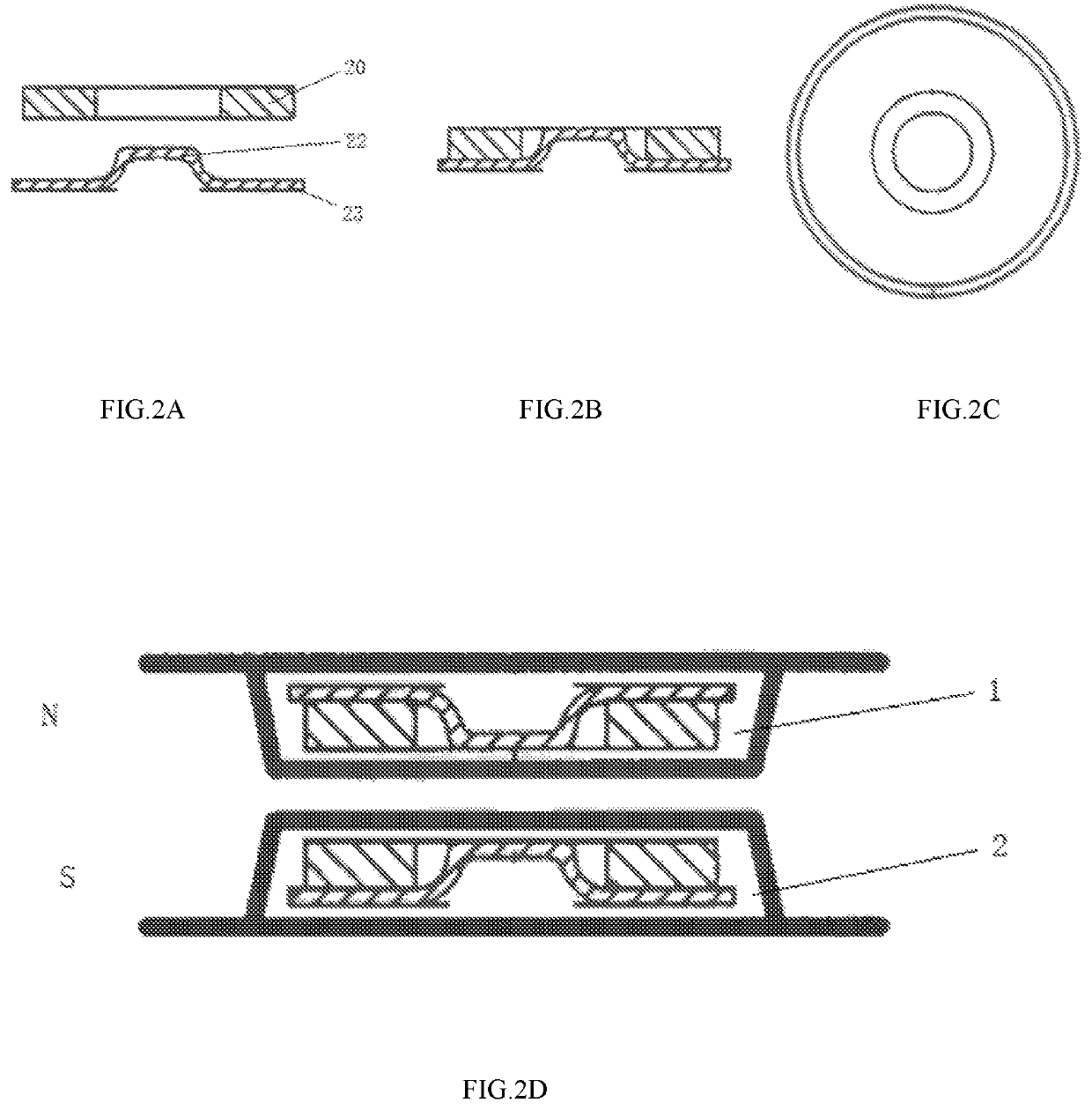 Magnetic self-zipping zipper with different magnetic pull-in forces