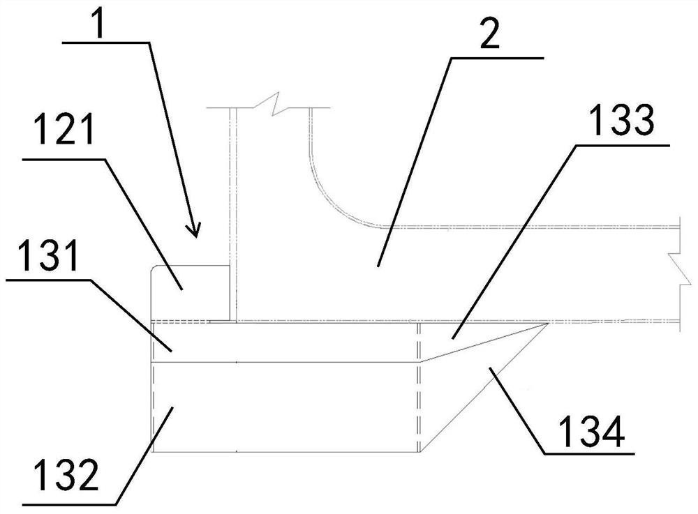 A high-speed monohull course stabilizer fin and its installation method