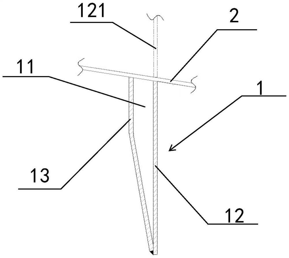 A high-speed monohull course stabilizer fin and its installation method