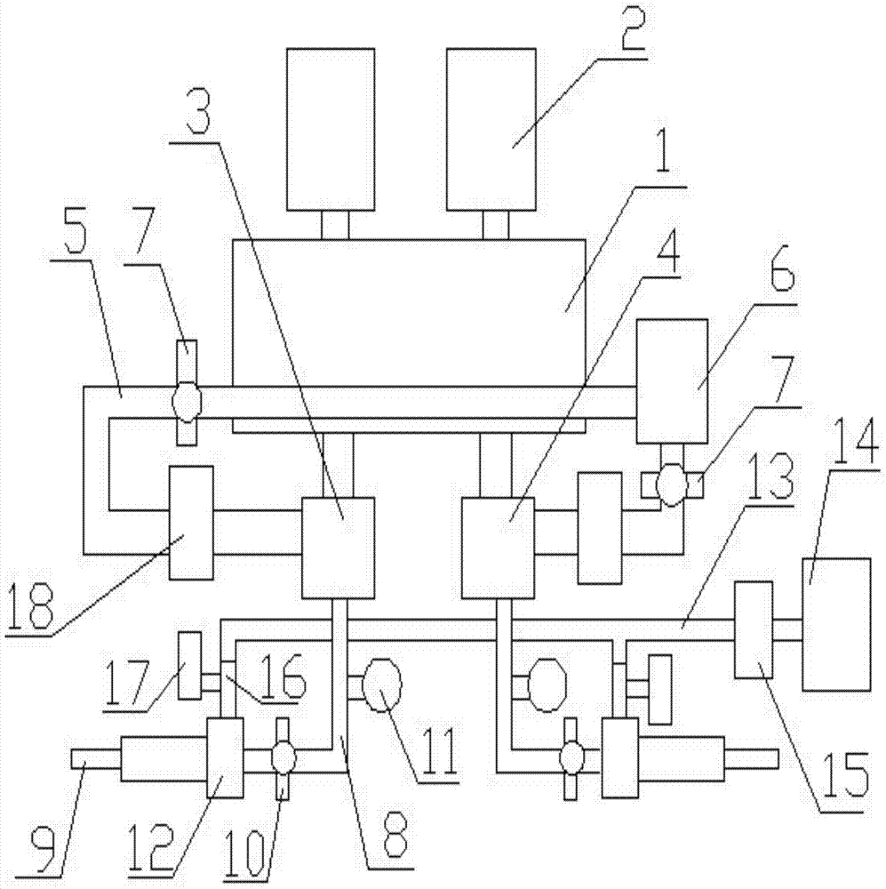 A refrigerant filling machine