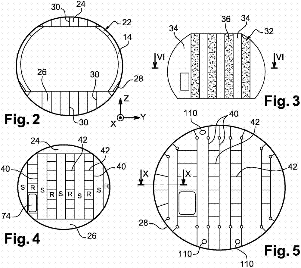 Method for creating a sealed joint between aircraft parts