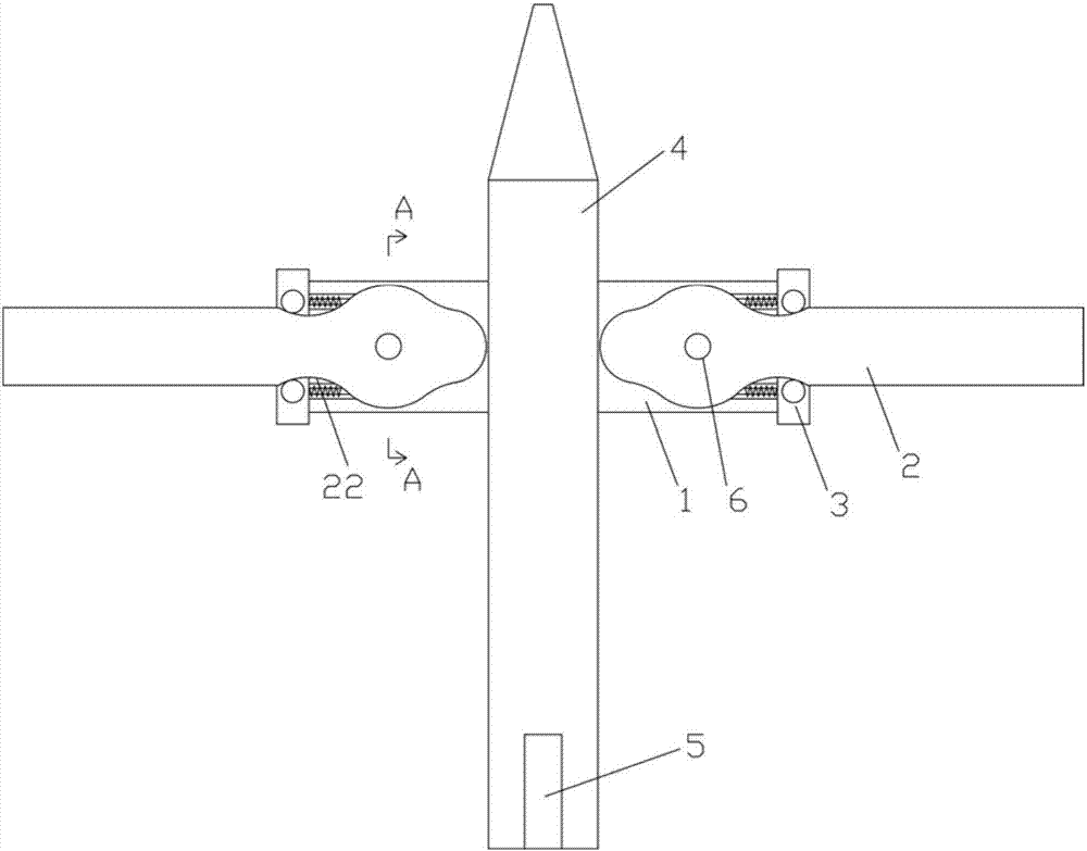 An unmanned aerial vehicle with a hook lock buffer device