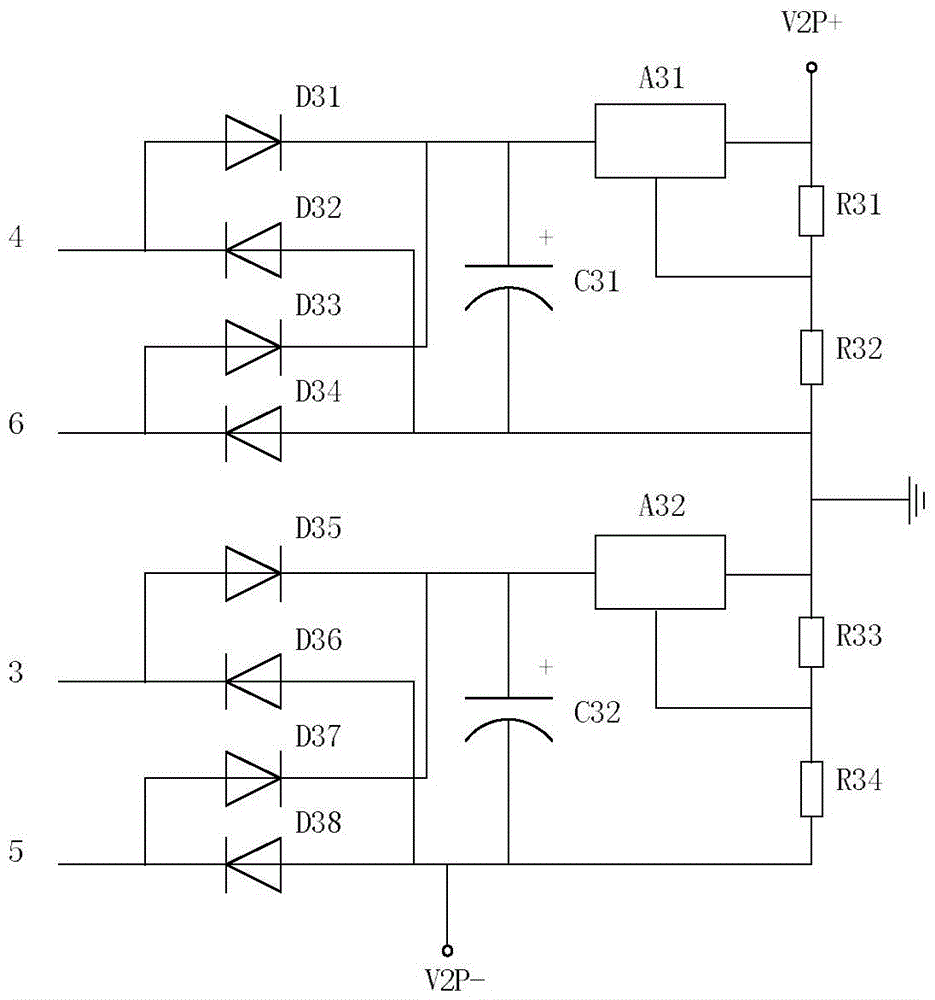 High voltage igbt drive and protection circuit