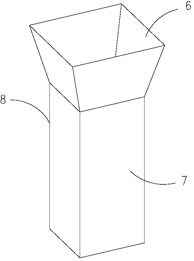 Construction method for installing underground lattice column