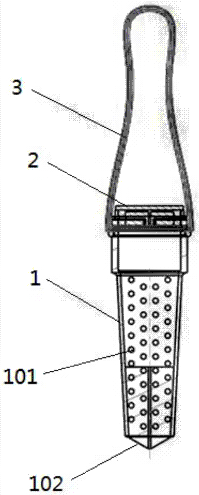 Appliance for collecting and storing excrement samples and using method thereof