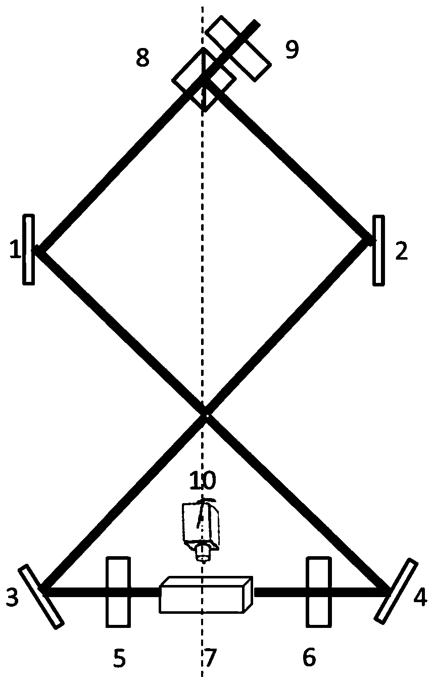 Ultrashort pulse detector based on lateral frequency doubling by using microcrystalline glass as frequency doubling medium