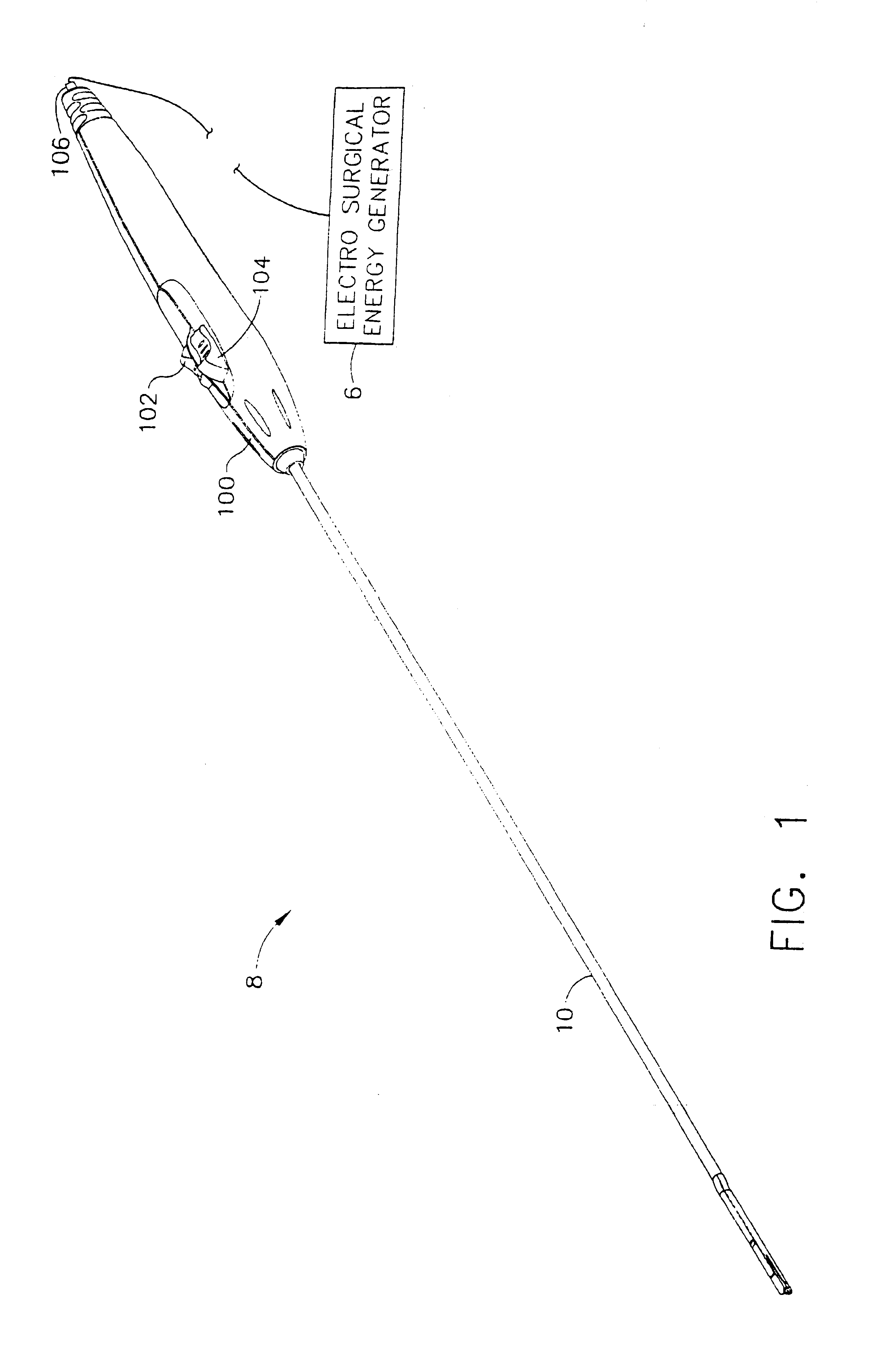 Electrosurgical instrument with minimally invasive jaws