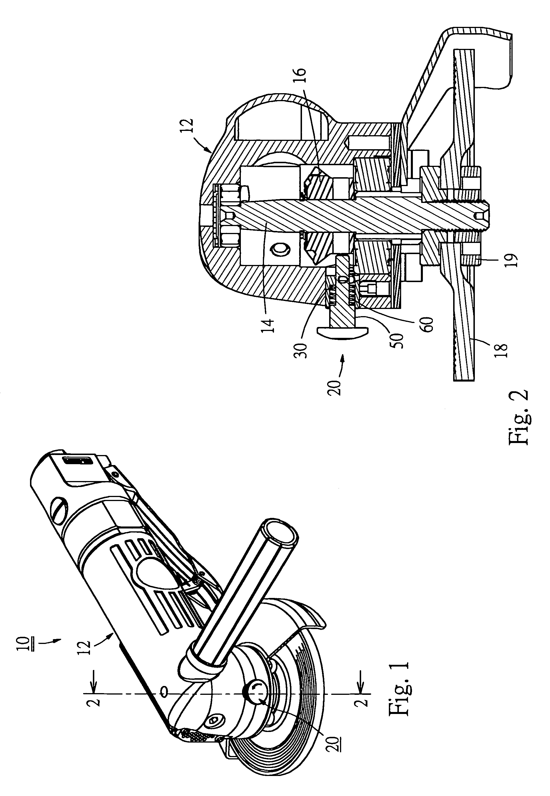 Grinder capable of seizing rotary shaft