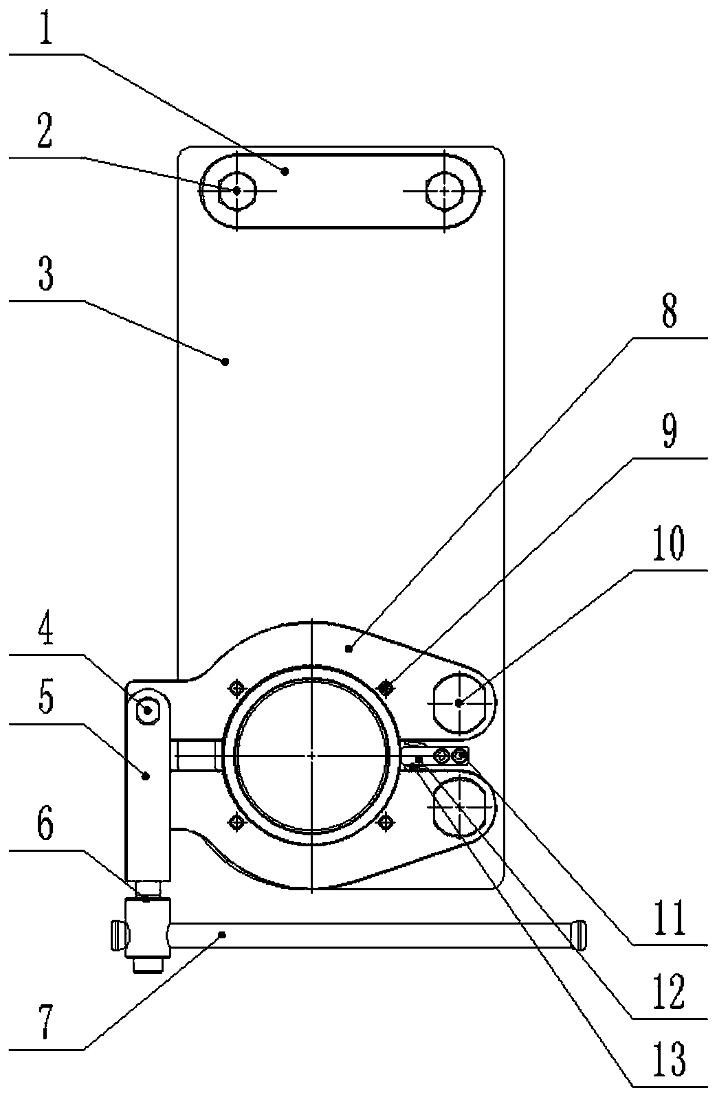 Clamping mechanism and clamping cutting platform