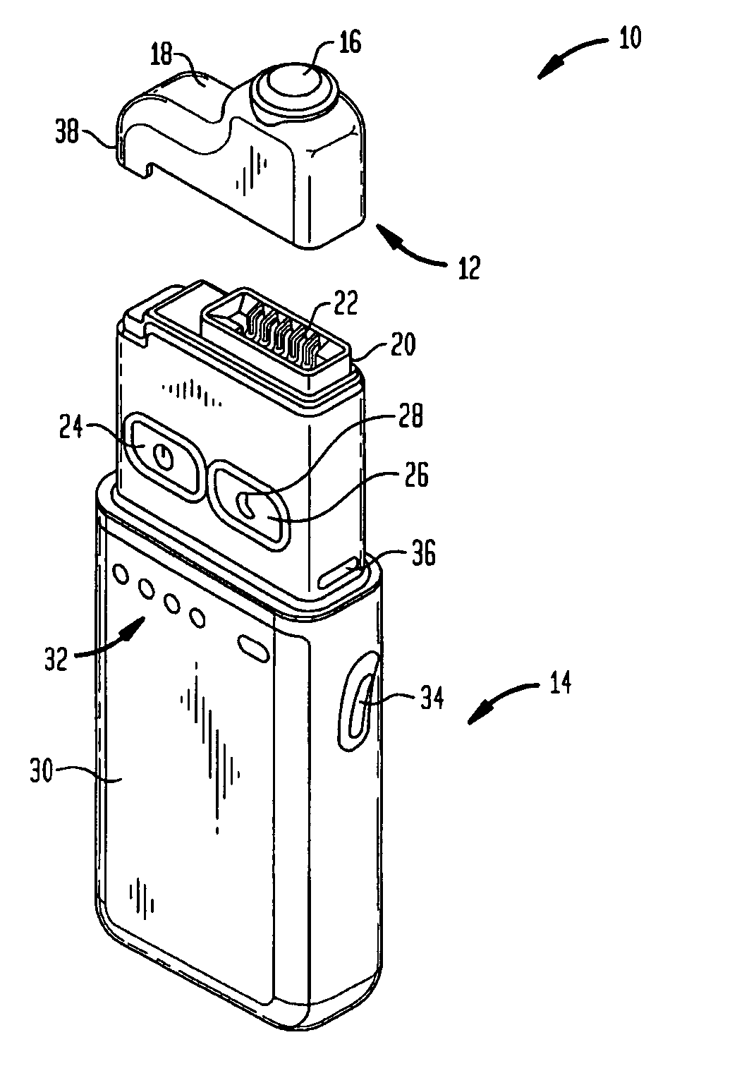 Treatment device and method for treating skin lesions through application of heat