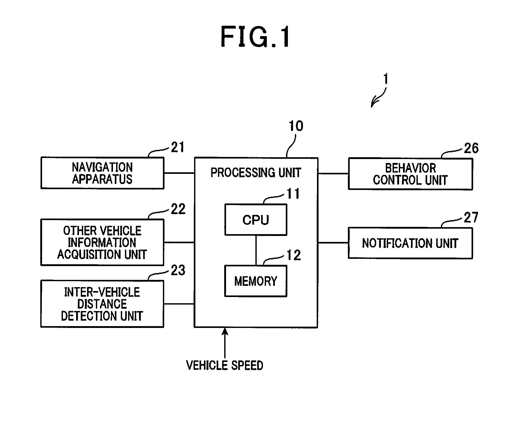 Vehicle control apparatus and vehicle control program