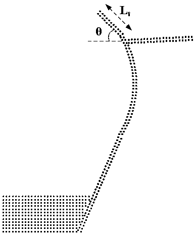 A design method of deflection surface parameters for steep-walled seawalls with tide reversal